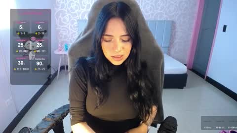 Snapshot of ninfa_ch chatting on 01.18.25 Ninfa  online show from 01.18.25