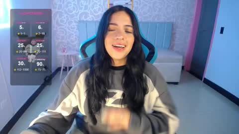 Snapshot of ninfa_ch chatting on 01.21.25 Ninfa  online show from 01.21.25