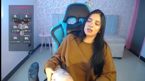 Snapshot of ninfa_ch chatting on 01.29.25 Ninfa  online show from 01.29.25