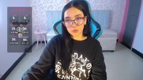 Snapshot of ninfa_ch chatting on 01.30.25 Ninfa  online show from 01.30.25