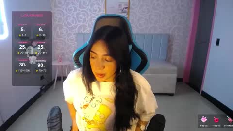 Snapshot of ninfa_ch chatting on 02.03.25 Ninfa  online show from 02.03.25