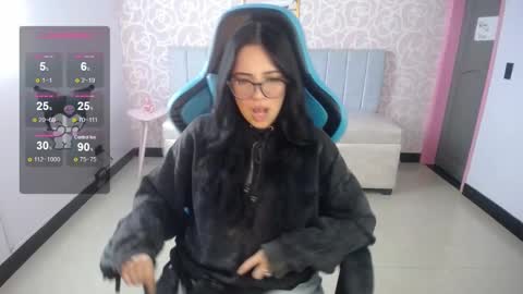 Snapshot of ninfa_ch chatting on 02.22.25 Ninfa  online show from 02.22.25