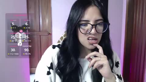 Snapshot of ninfa_ch chatting on 02.23.25 Ninfa  online show from 02.23.25