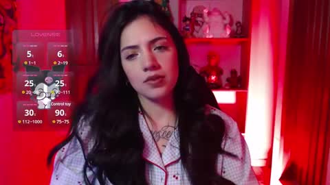 Snapshot of ninfa_ch chatting on 03.04.25 Ninfa  online show from 03.04.25