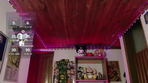 Snapshot of ninfa_ch chatting on 10.23.25 Ninfa  online show from 10.23.25