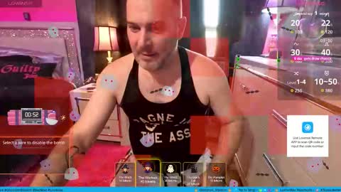 Snapshot of obsidian_stallion chatting on 10.12.25 Obsidian stallion online show from 10.12.25