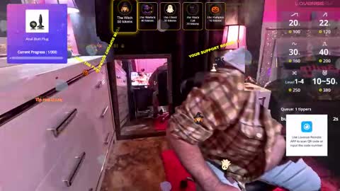 Snapshot of obsidian_stallion chatting on 10.14.25 Obsidian stallion online show from 10.14.25