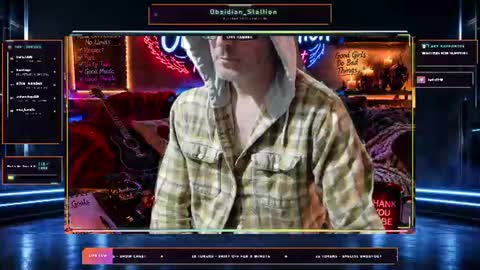 Obsidian stallion online show from 08.01.26