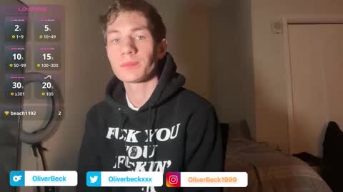 Oliver Beck online show from 03.20.26