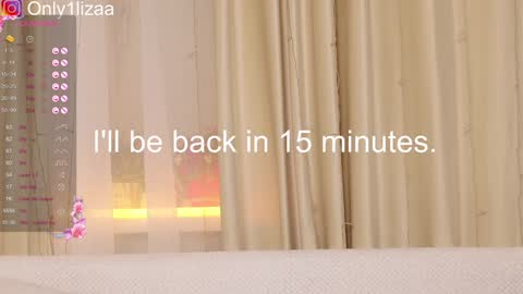 Snapshot of only1liza chatting on 01.13.25  Saturday- start 0200 GMT3 online show from 01.13.25