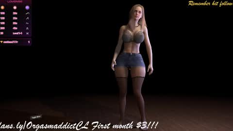 orgasmaddictcl online show from 02.20.25