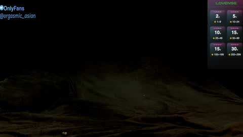 Orgasmic Asian online show from 02.07.25