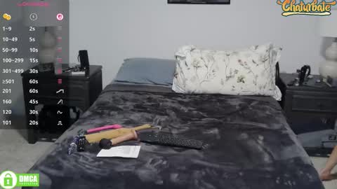 Snapshot of ourbedyourrules chatting on 12.01.25 Hump n Horny online show from 12.01.25