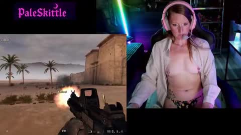 Snapshot of paleskittle chatting on 10.03.25 Pale Skittle online show from 10.03.25