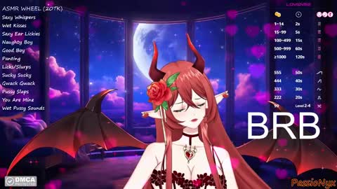 Snapshot of passionyx chatting on 12.05.24 Succubus Nyx online show from 12.05.24