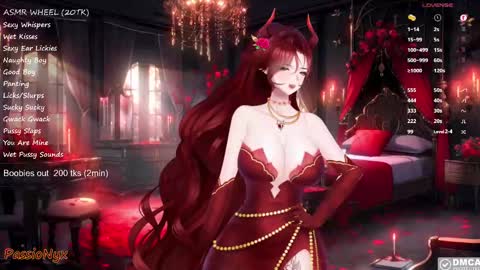 Snapshot of passionyx chatting on 01.30.25 Succubus Nyx online show from 01.30.25