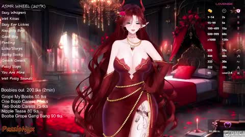 Snapshot of passionyx chatting on 02.07.25 Succubus Nyx online show from 02.07.25