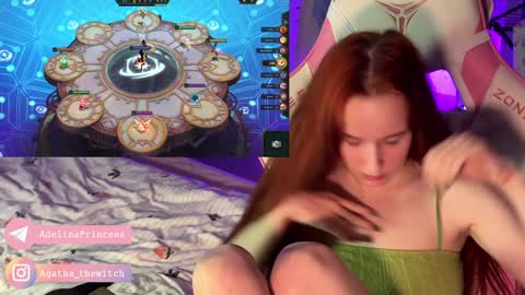 Snapshot of pearlprincess_ chatting on 01.28.25 Adelina online show from 01.28.25