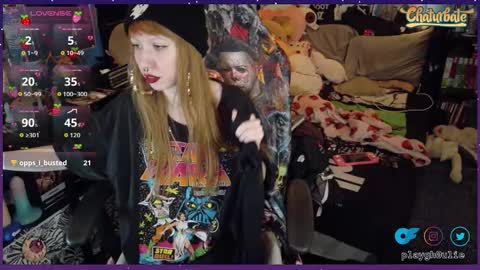 Snapshot of playgh0ul chatting on 11.09.25 playgh0ul Ghoulie online show from 11.09.25