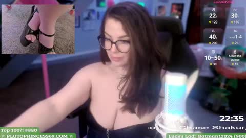 Snapshot of plutoprincess69 chatting on 03.07.25 Pluto Princess online show from 03.07.25