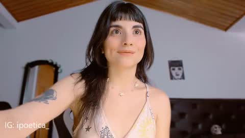 Snapshot of poeeticaa_ chatting on 12.19.24 IG ipoetica online show from 12.19.24