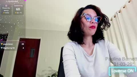 Snapshot of polybarnett chatting on 03.02.26 paulina barnett online show from 03.02.26