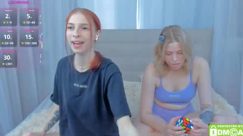  HERES SILVIA AND OlIVIA  WELCOME EVERYONE LOVENSE DOMI REACT TO YOUR TIPS LETS MAKE A GREAT SHOW TOGETHER  online show from 03.11.25