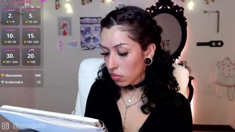 Snapshot of posigore chatting on 12.02.24 Anna Goth independient model online show from 12.02.24