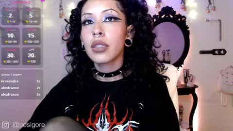 Snapshot of posigore chatting on 12.06.24 Anna Goth independient model online show from 12.06.24