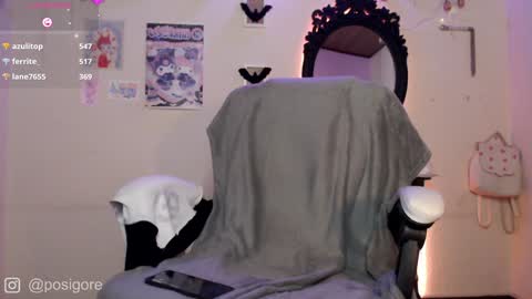 Snapshot of posigore chatting on 01.02.25 Anna Goth independient model online show from 01.02.25