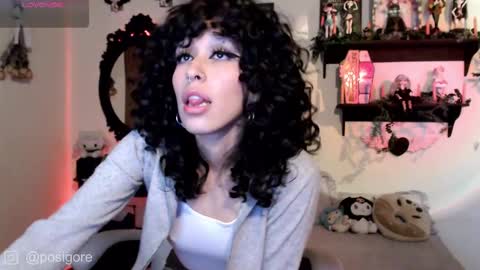 Snapshot of posigore chatting on 02.10.25 Anna Goth independient model online show from 02.10.25