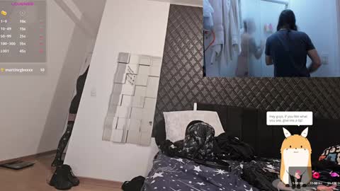 Snapshot of powercouplemix chatting on 02.07.25 Ravena Rozz online show from 02.07.25