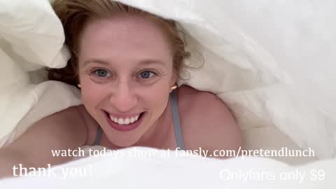 Snapshot of pretendlunch chatting on 02.05.25 Pretend online show from 02.05.25