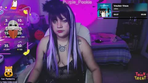 Snapshot of purple_pookie chatting on 10.30.25 Sofia online show from 10.30.25