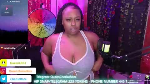 Queen Cherise Roze online show from 11.05.25