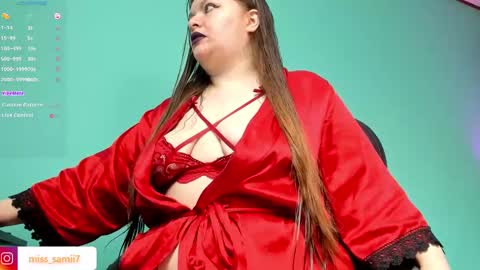 Snapshot of queensami7 chatting on 02.17.25 Samantha online show from 02.17.25