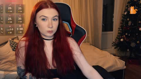 Snapshot of redhaired_kitty chatting on 12.29.24 Lina online show from 12.29.24