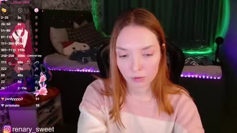 Snapshot of renary_sweet chatting on 12.21.24 Renary online show from 12.21.24