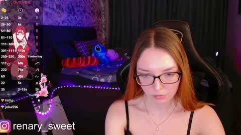 Snapshot of renary_sweet chatting on 01.23.25 Renary online show from 01.23.25
