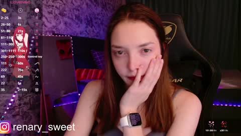 Snapshot of renary_sweet chatting on 02.06.25 Renary online show from 02.06.25