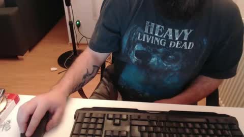 Snapshot of robzombi chatting on 01.26.25 Rockbart online show from 01.26.25