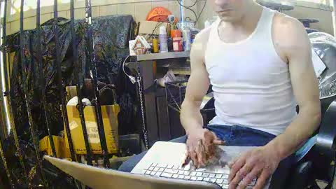 muscleboi slave online show from 02.19.25