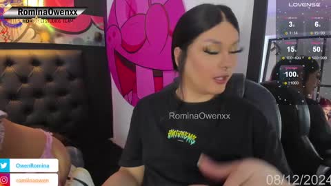 Snapshot of rominaowenxx chatting on 12.08.24 ROMINA OWEN online show from 12.08.24