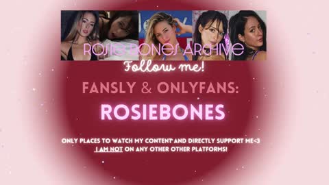 Rosie Bones online show from 10.15.25