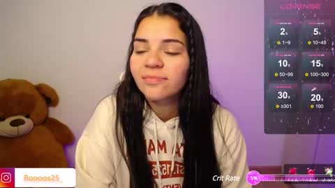 Snapshot of rossebunny25 chatting on 02.17.25 Rosse online show from 02.17.25