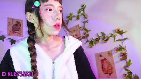 rubysaki online show from 01.13.25