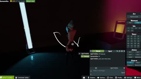 Samantha online show from 03.07.25