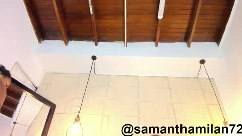 Snapshot of samanthamilan chatting on 09.30.25 Alejandra  online show from 09.30.25