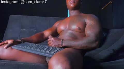 Snapshot of samclarck chatting on 01.18.25 SAM online show from 01.18.25