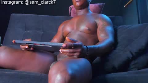 Snapshot of samclarck chatting on 01.19.25 SAM online show from 01.19.25